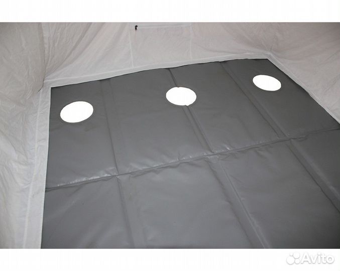 Теплый пол в палатку для зимней рыбалки