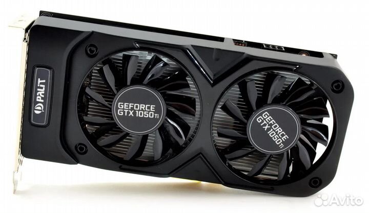 Видеокарта Palit GeForce 1050ti Dual OC