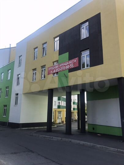 2-к. апартаменты, 62 м², 2/3 эт.