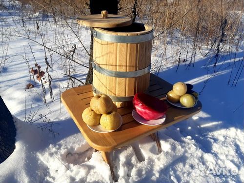 Кадка дубовая 50 литров