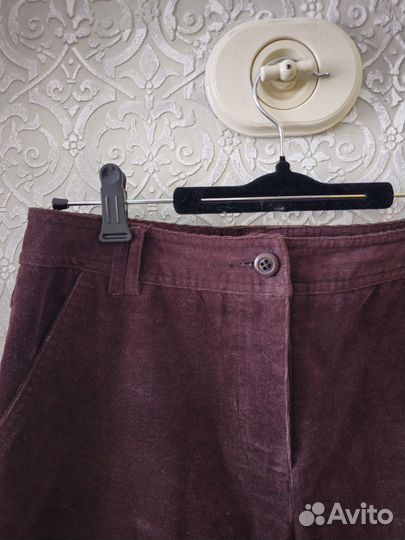 Брюки вельветовые коричневые