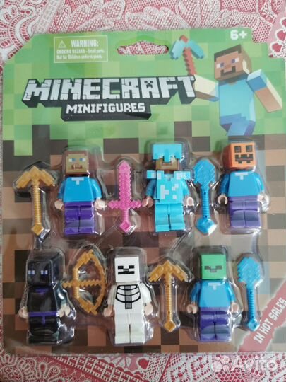 Minecraft фигурки