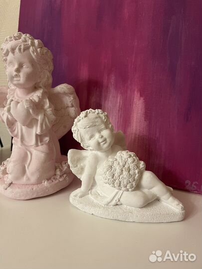 Гипсовые фигурки ангелы