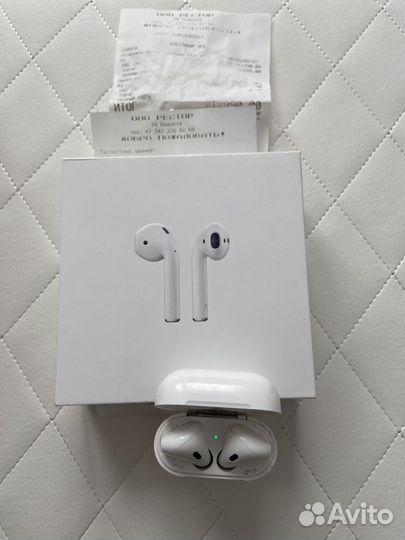 Наушники apple airpods