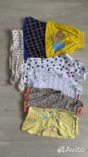 Вещи пакетом на девочку 116 122