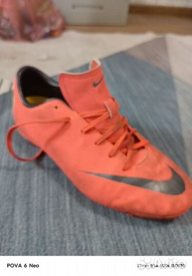 Бутсы nike mercurial