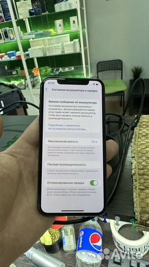 iPhone X 256 GB black