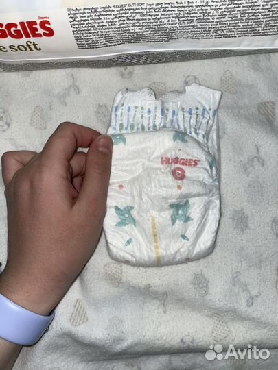 Подгузники huggies elite soft 0