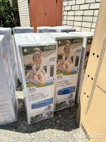 Каркасный бассейн intex детский