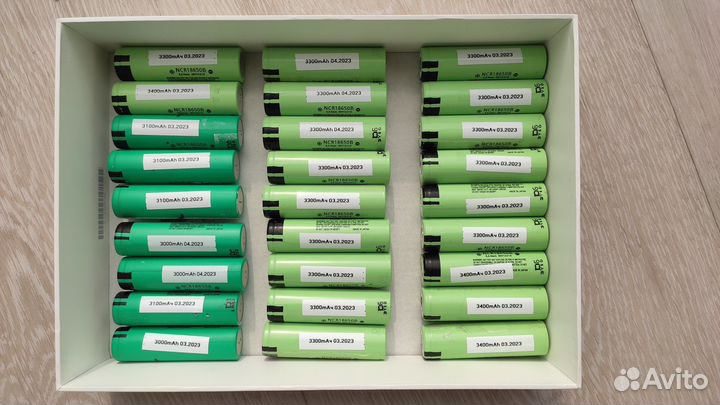 Аккумулятор Li-Ion Panasonic NCR18650B NCR18650A