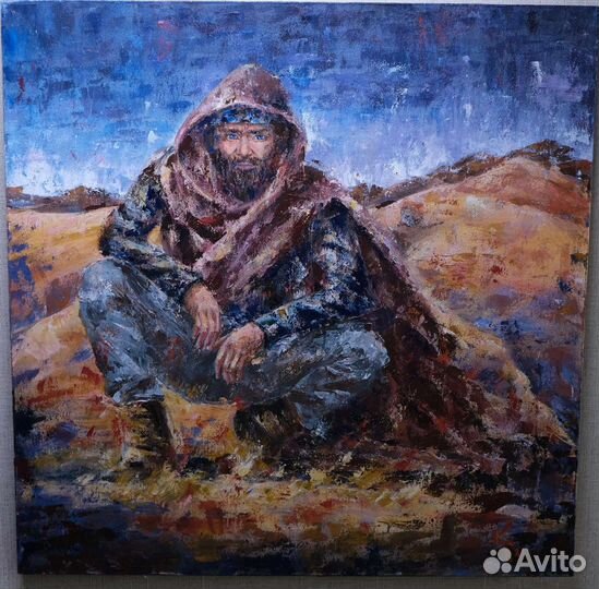 Воин Арракиса. Дюна. Картина на холсте. Пустыня