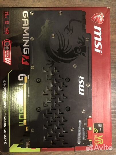 Msi gaming gtx X 1080 ti 11 gb