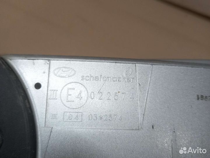 Корпус правого зеркала Hyundai Elantra 4 HD