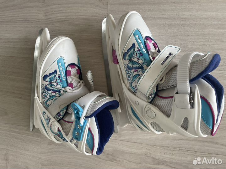 Коньки раздвижные 31-35