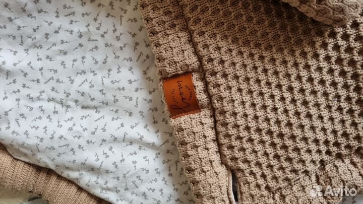 Конверт одеяло loomknits