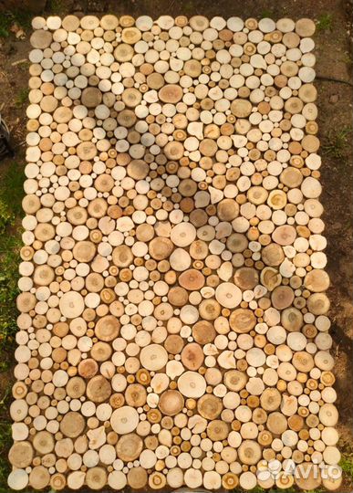 Панно для бани из спилов