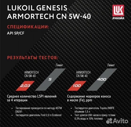 Моторное масло Lukoil Genesis Armortech FD 5W30 4л