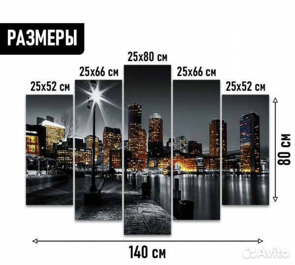 Картина модульная