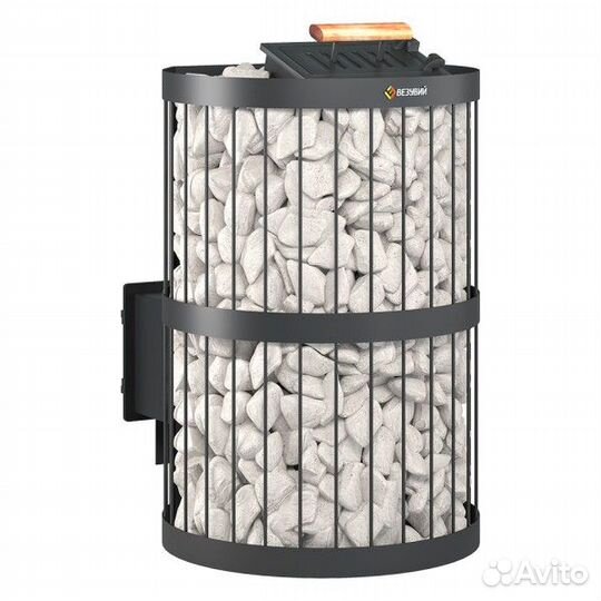 Печь для бани Везувий Скиф с закрытой каменкой дт