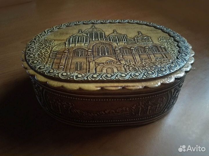 Шкатулка из бересты