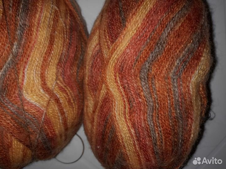 Пряжа шерсть мохер