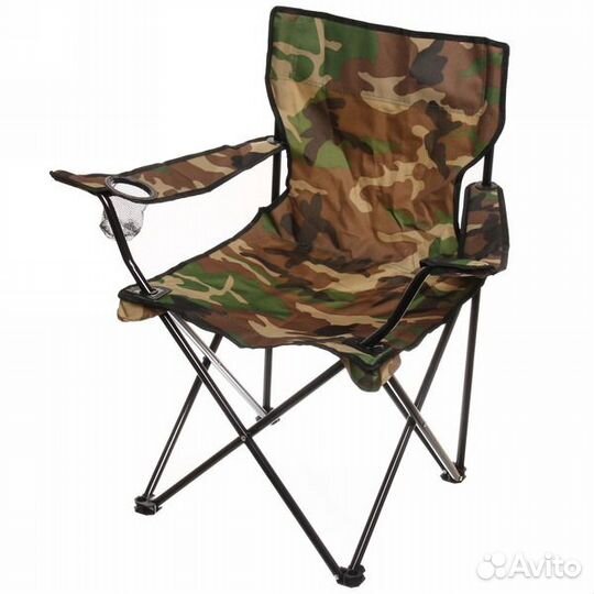 Кресло складное с подлокотниками(48*48*78 см)