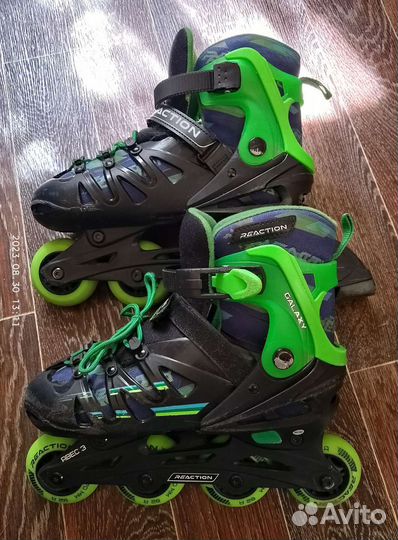 Ролики Reaction раздвижные размер 36-39