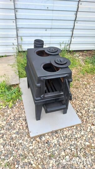 Буржуйка чугунная разборная СССР