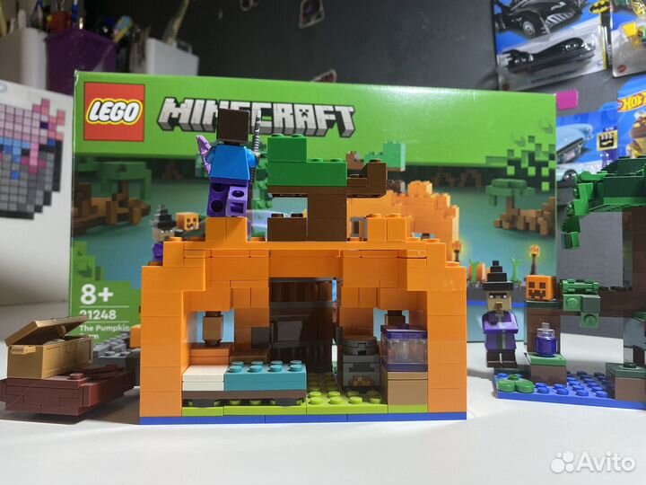 Lego дом тыква, болото с ведьмой (21248)