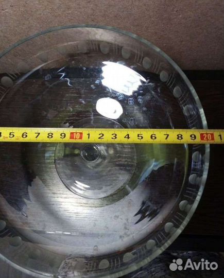 Ваза для фруктов на ножке СССР