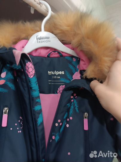 Зимний комбинезон для девочки 110 бу