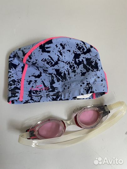Плавательные очки шапочка для поавания