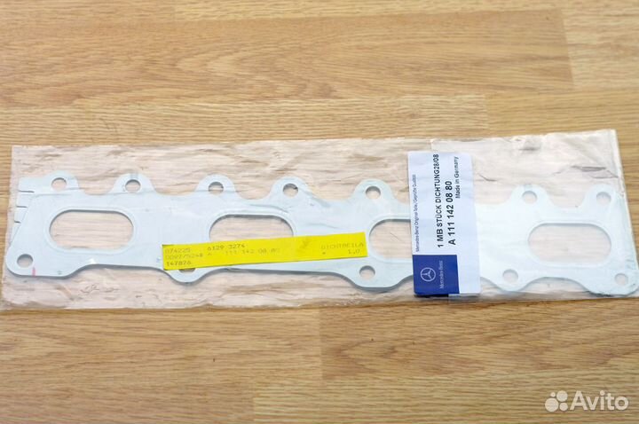 Прокладка выпускного коллектора Mercedes дв. 111