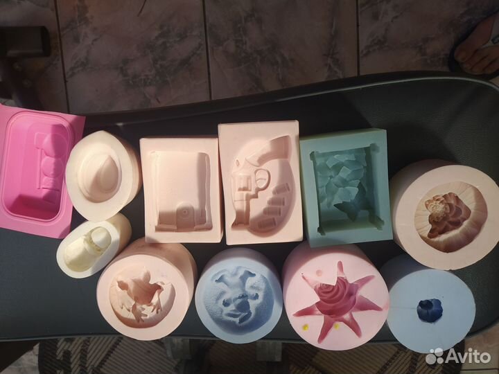Формы силикон и пластик
