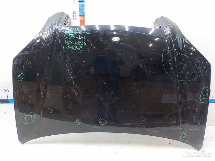 Б/У Б/У Капот Hyundai Tucson 2004- 664E25