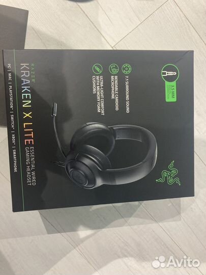 Игровые наушники razer