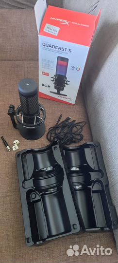 Микрофон hyperx quadcast s