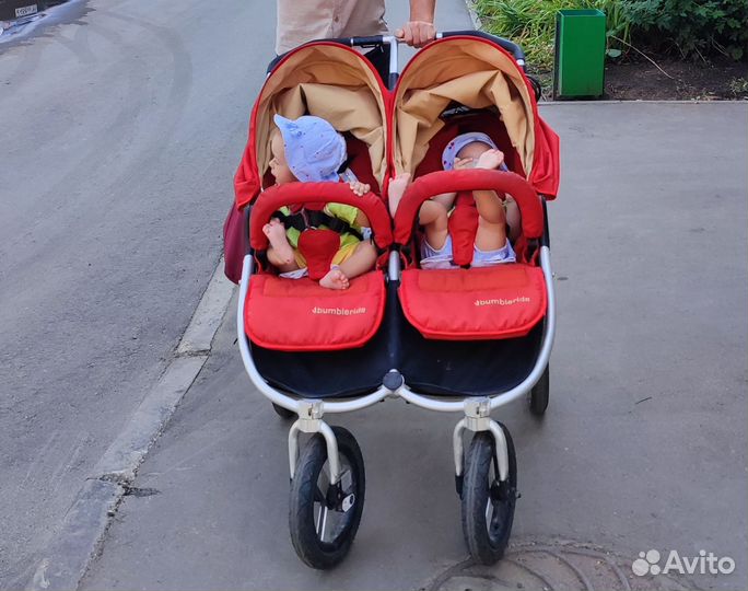 Коляска Bumbleride Twin бамбелрайд для двойни