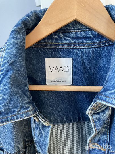 Джинсовая куртка maag размер m