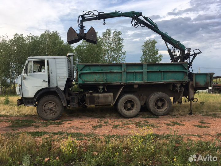 КамАЗ 5320 с КМУ, 1990