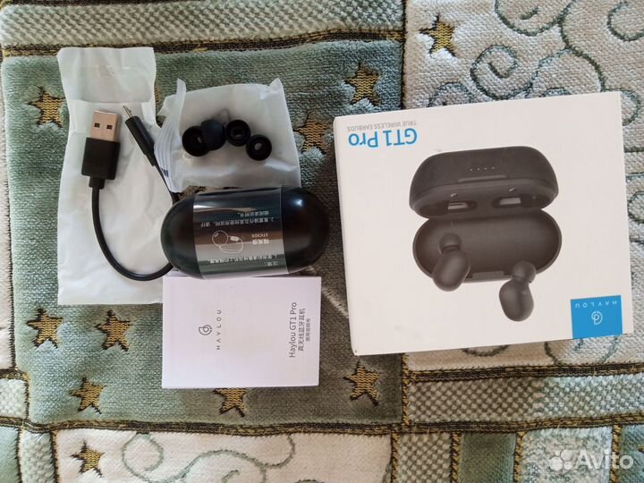 Беспроводные наушники haylou gt1 pro