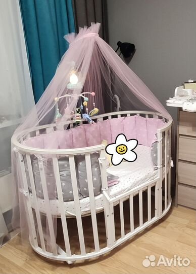 Детская кроватка трансформер