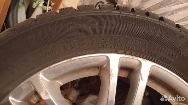 Зимние шины Matador 205 55 r16 на литых дисках