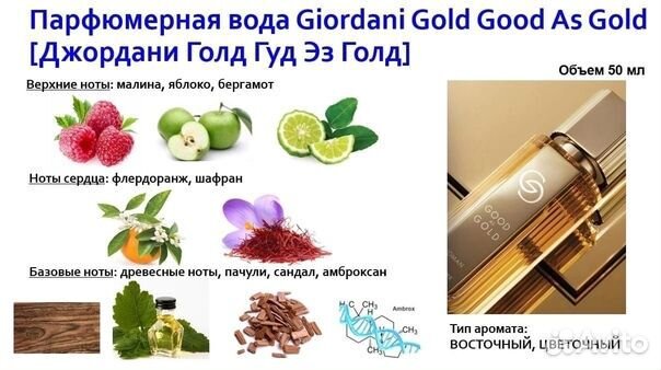 Парфюмерная вода Giordani Gold Good as Gold