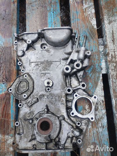Крышка цепи грм с насосом mitsubishi lancer 10