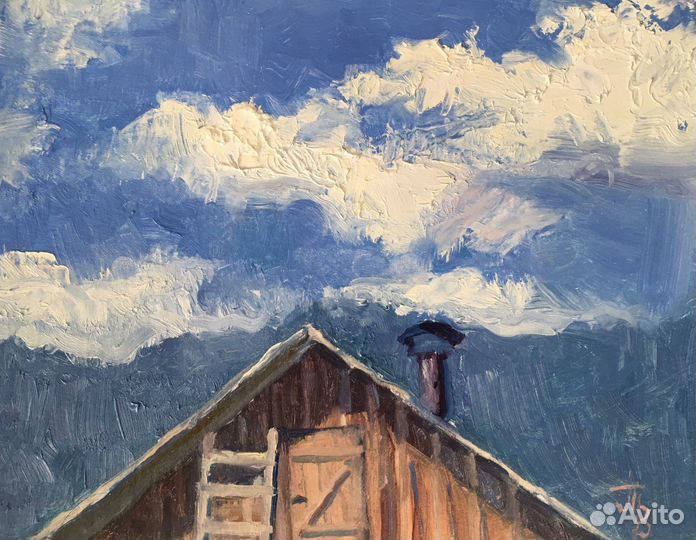 Этюд «Облака»