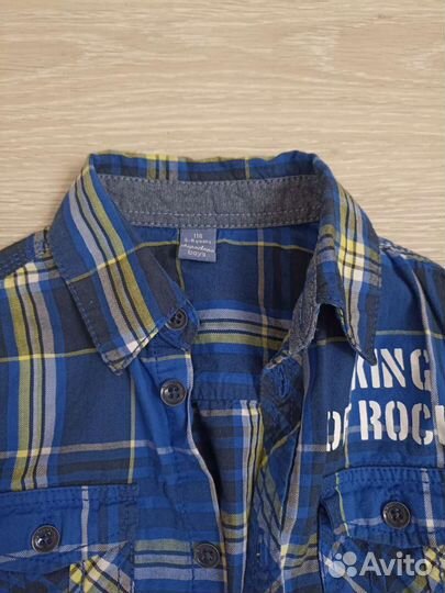 Рубашка для мальчика 116