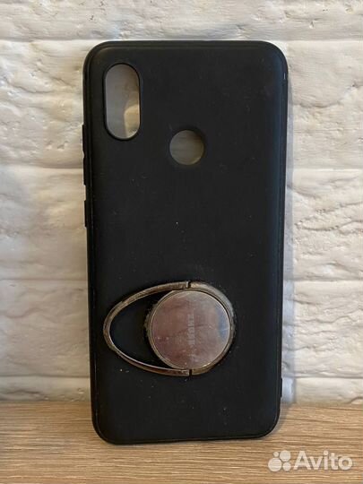 Чехол с держателем - подставкой на Xiaomi Mi 8,2шт