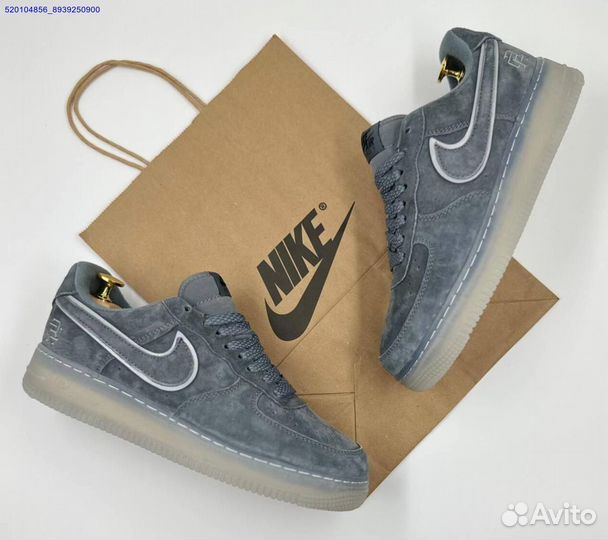 Кроссовки Nike Air Force 1 Low Grey (Арт.92343)