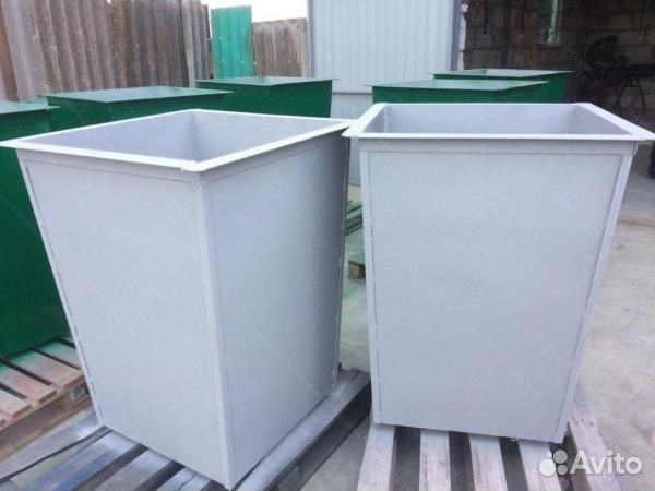 Бак для мусора уличный Арт з12152